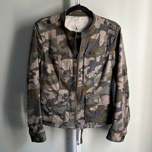 Halogen Camo Utility Full Zip Jacket
